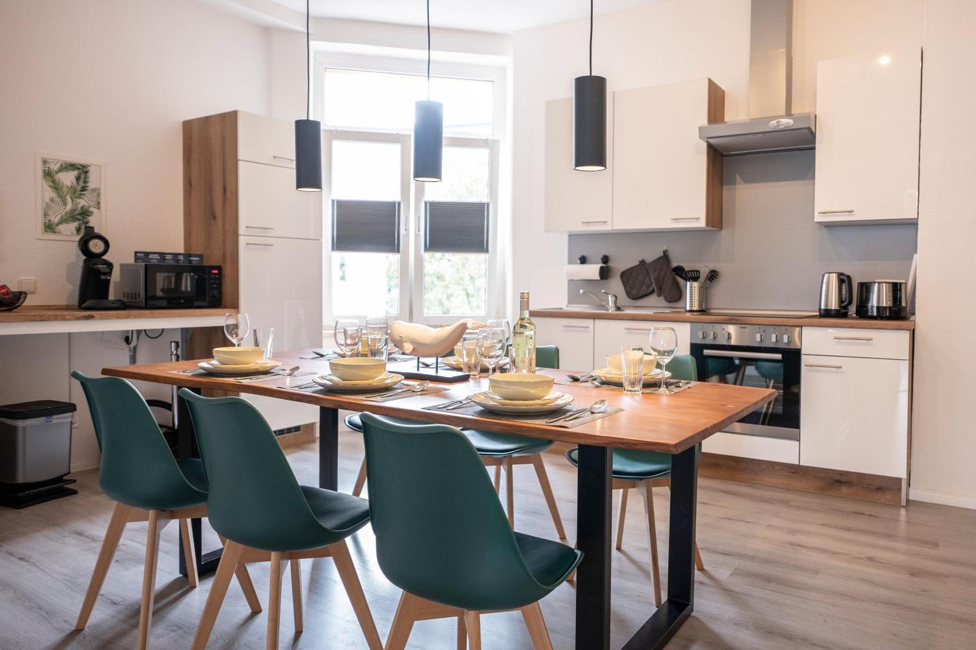 Loh9 - Das Apartment Im Citycenter - Parkplatz - Wlan - Aufzug Chemnitz Exteriör bild