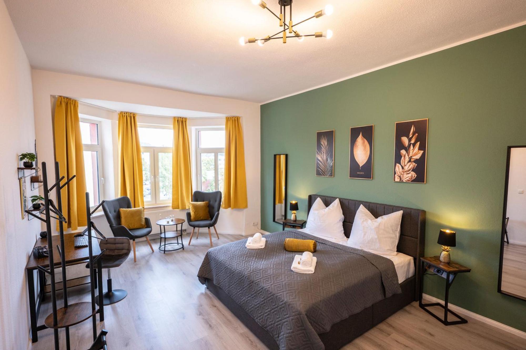 Loh9 - Das Apartment Im Citycenter - Parkplatz - Wlan - Aufzug Chemnitz Exteriör bild